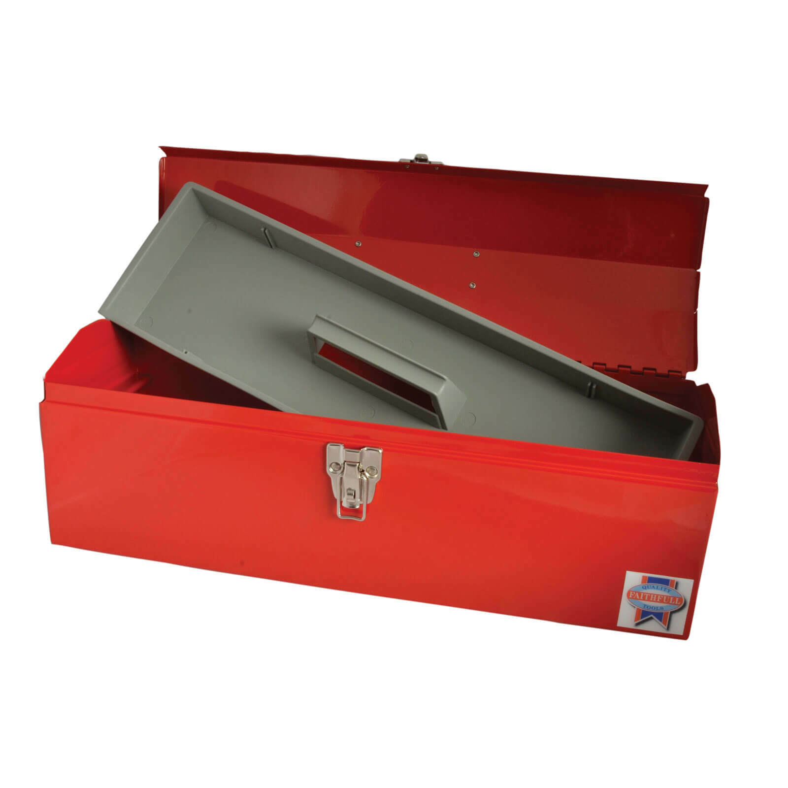 Faithfull Metal Barn Tool Box 475mm
