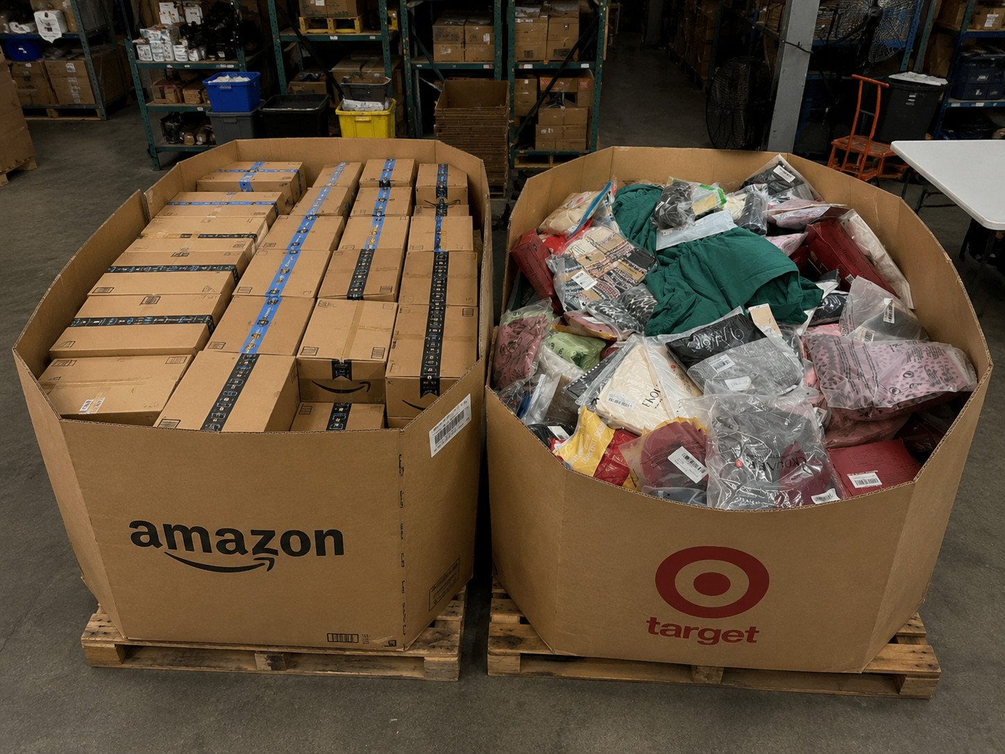 Amazon Return Consumer Goods Ready for Online Sales