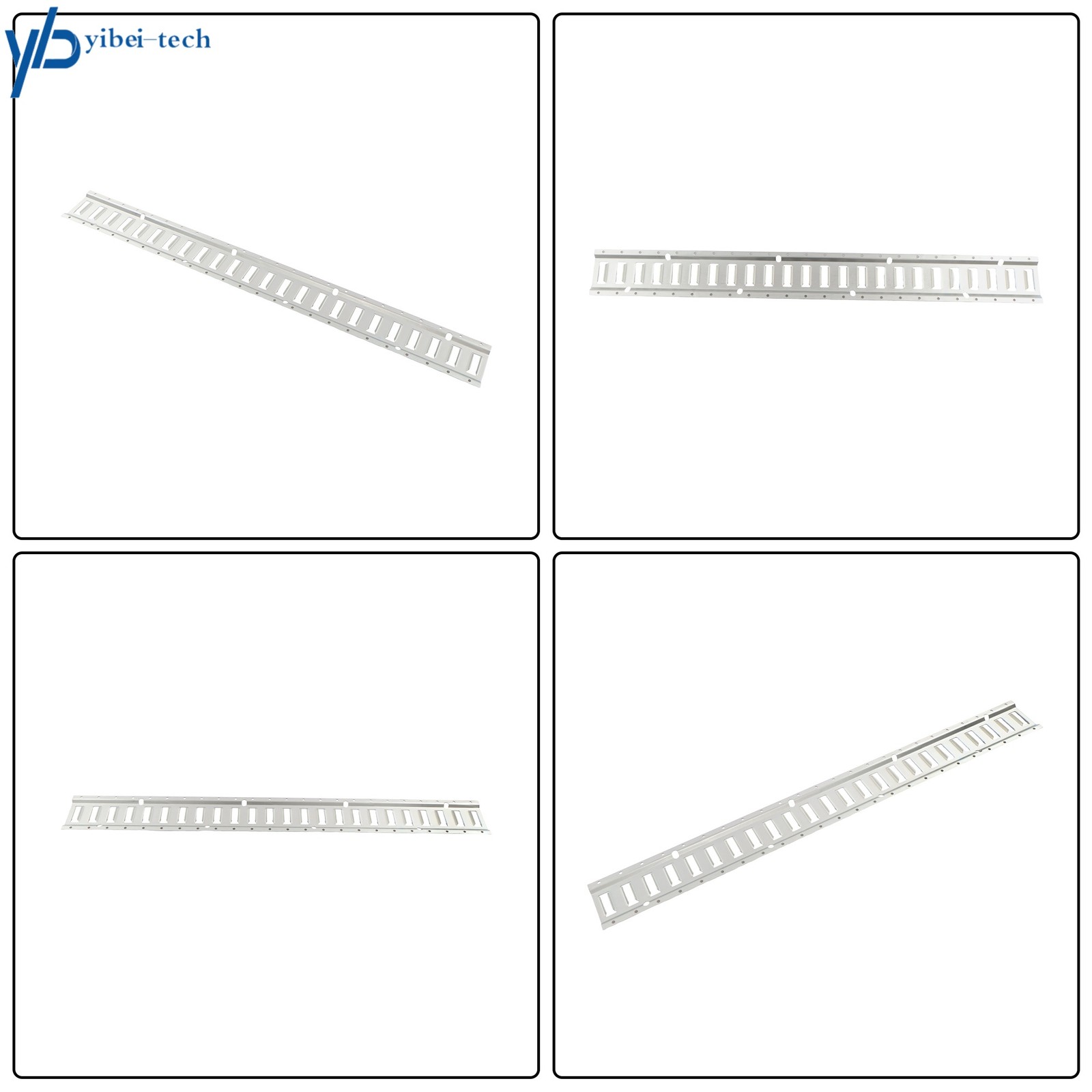 For Trailer Steel New E Track Tie Down Rail Kit 4' 8 Pack 2000lbs Galvanized