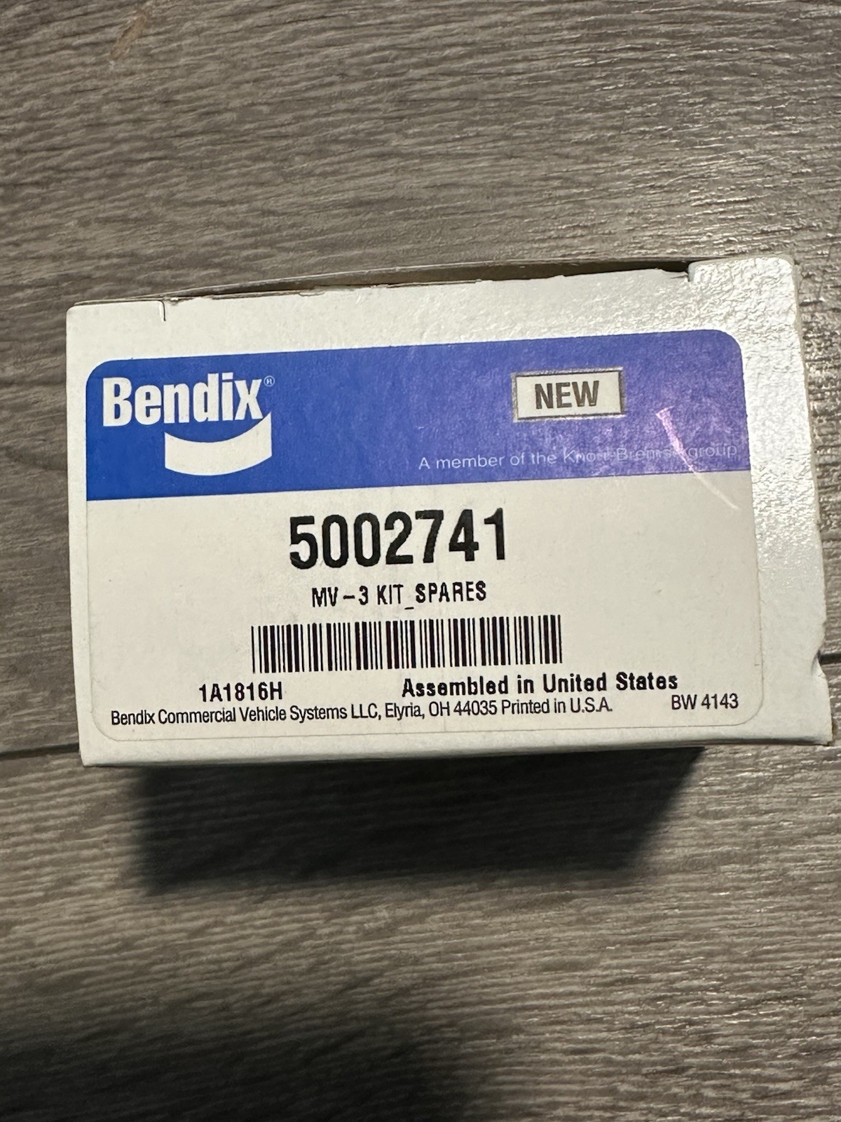 Bendix 107216 MV-3 Dash Control Valve – OEM Air Brake Replacement