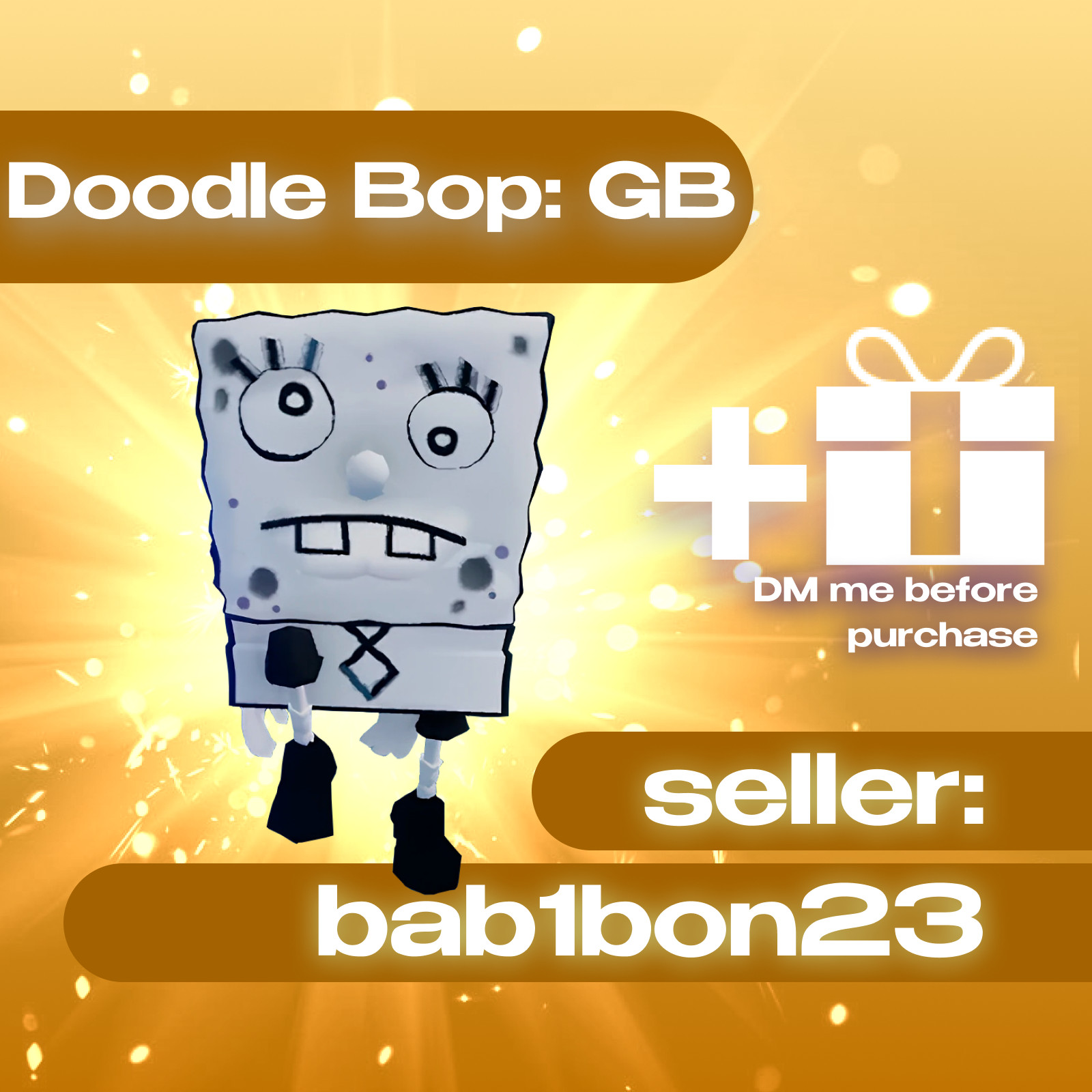 Roblox - YBA / Your Bizarre Adventure - Doodle Bop: GB