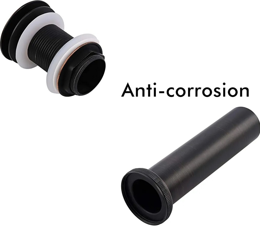 New Pop Up Drain Stopper for Bathroom Sink Without Overflow