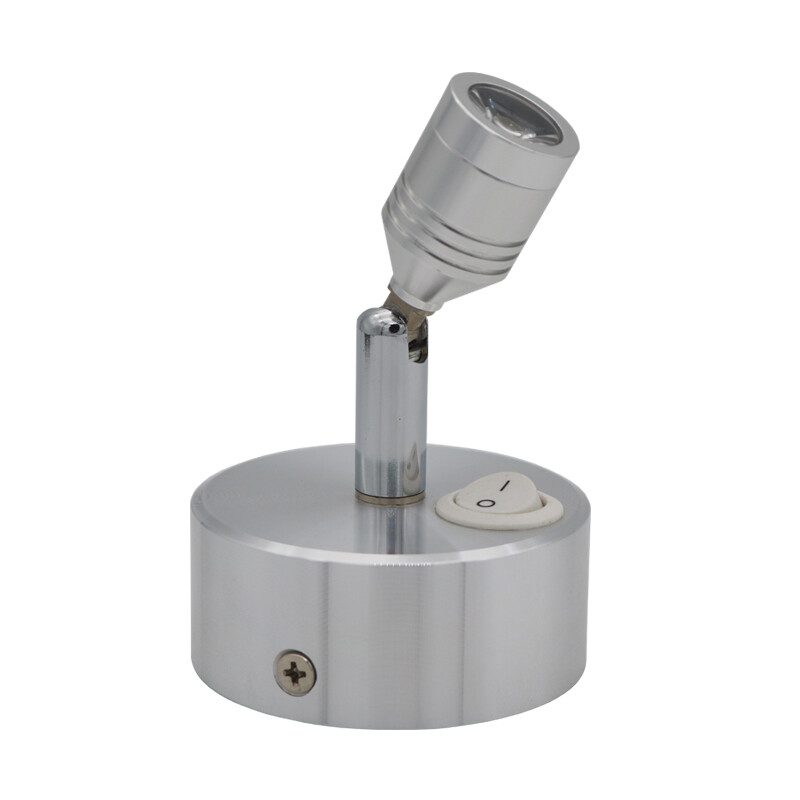 3W LED Light Cabinet Rechargeable Battery-Powered On/Off Button Spotlight Wine