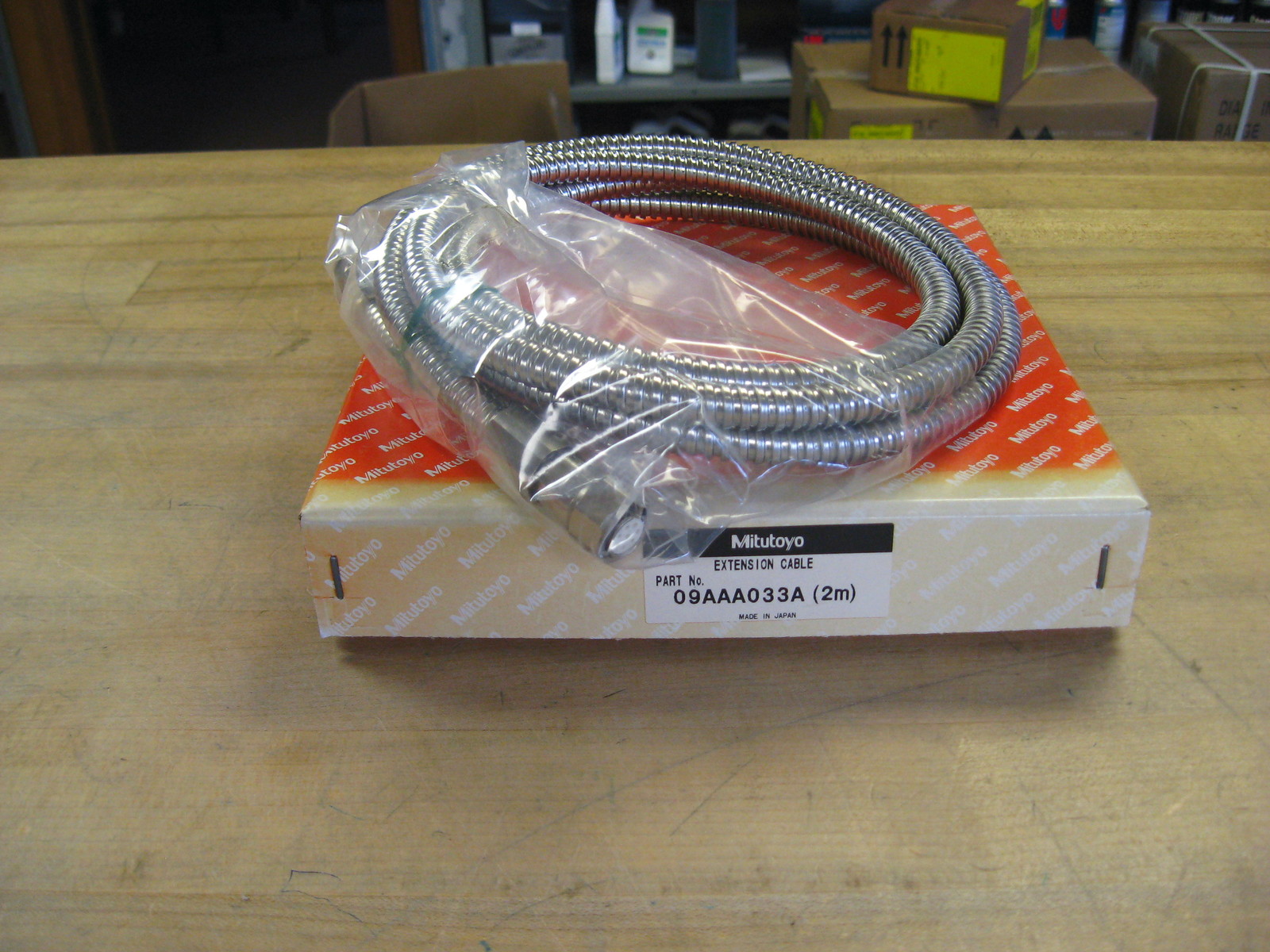 Mitutoyo 09AAA033A  Extension Cable 2M For AT100 Spars
