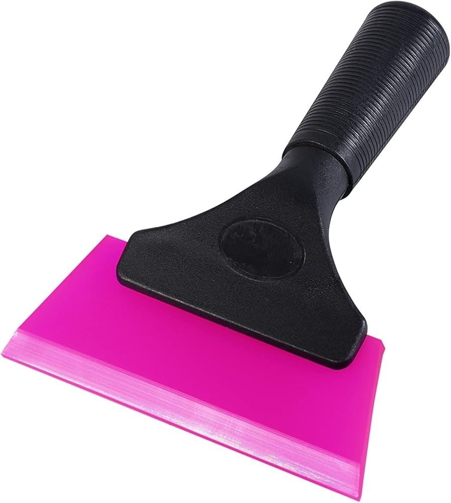 Small Squeee Inch Pink Rubber Blade Mini Wiper Window Tinting