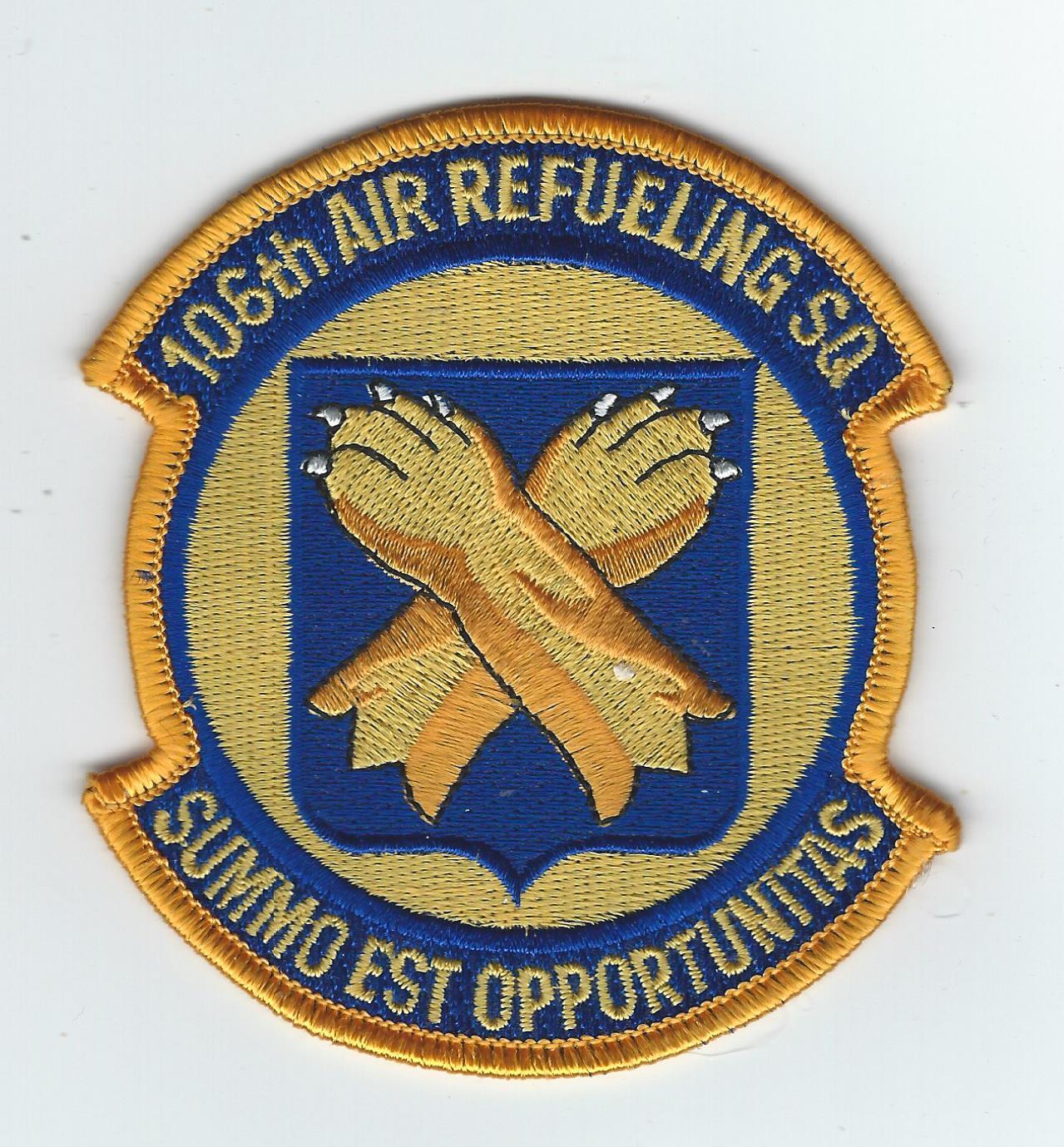 106th AIR REFUELING SQUADRON  patch