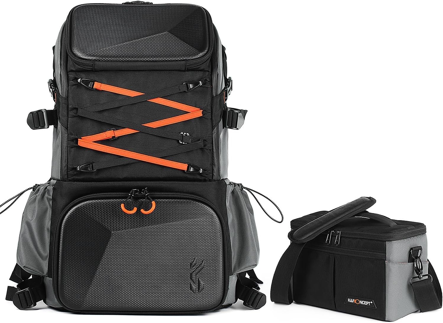 K&F CONCEPT 33L Pro Camera Backpack Photography EVA Waterproof Bag for SLR Canon