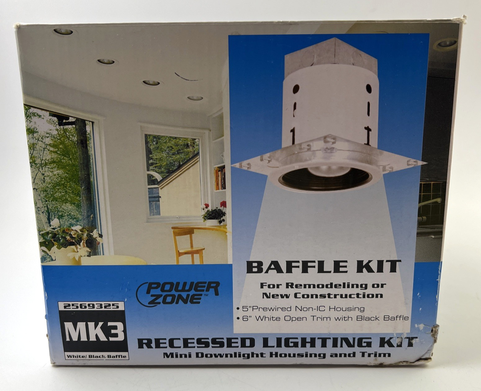 Orgill Baffle Kit Power Zone 2569325 MK3 Recessed Lighting Kit