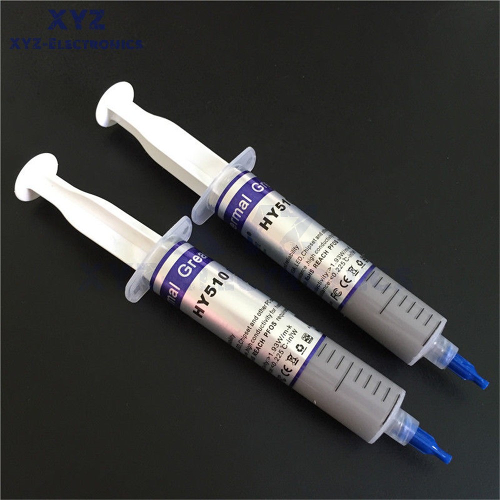 10PCS 30g Grey Thermal Conductive Grease Paste For CPU GPU Chipset Cooling HY510