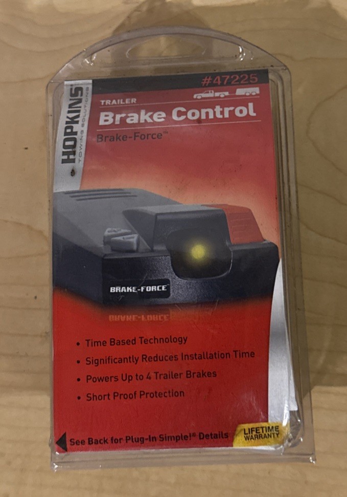 Hopkins 47225 Brake Force Plug-in Simple Brake Control NOS FREE SHIPPING