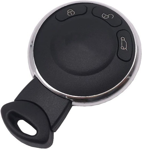3 Buttons Key Fob Shell Case Fit for Mini Cooper 2007-2014 Keyless Entry Remote