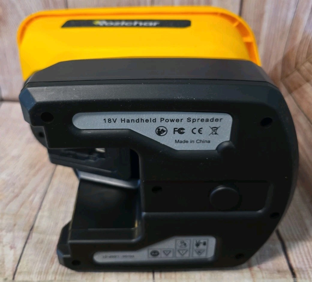 Power Spreader Compatible for Dewalt 20V/60V Battery, Seed Spreader "NEW"