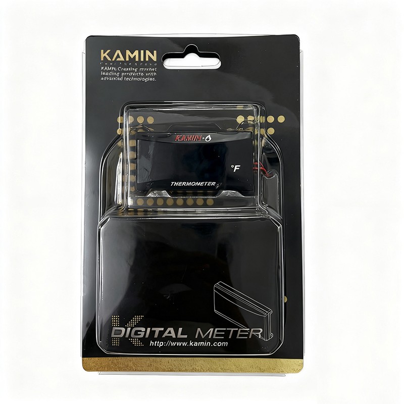 KAMIN motorcycle front dash panel Water Temperature Tester add thermometer Meter