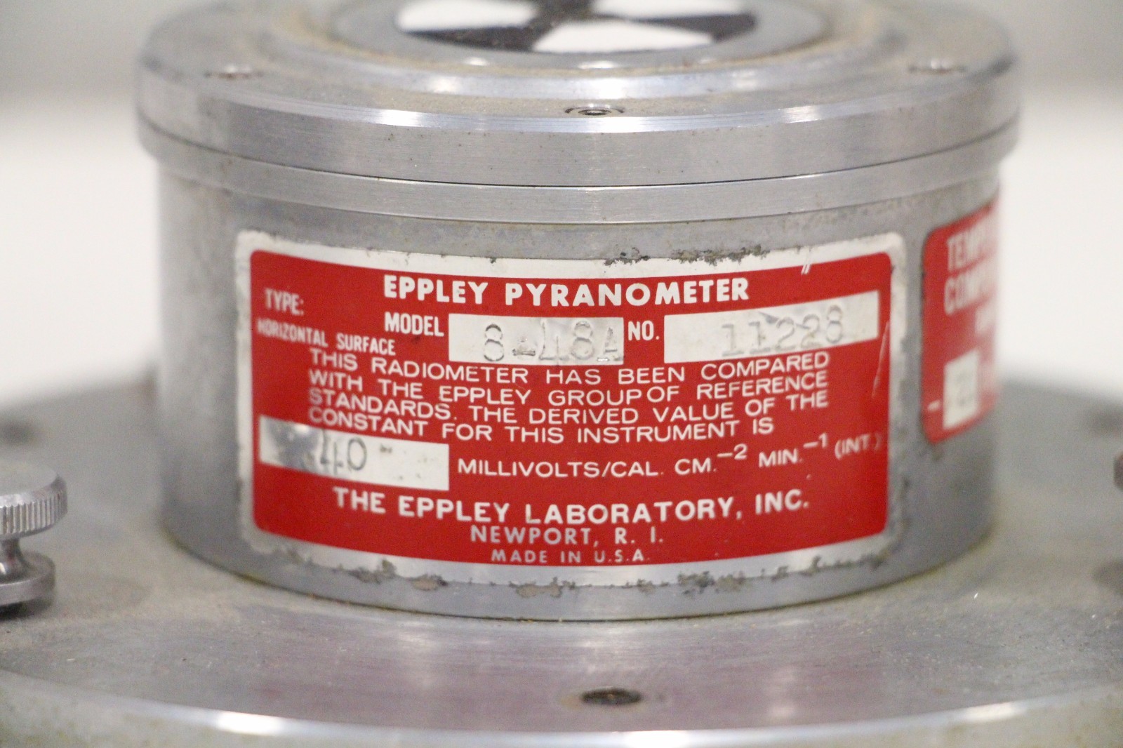 The Eppley Laboratory PyranoMeter 8-48A 11228 Radiometer