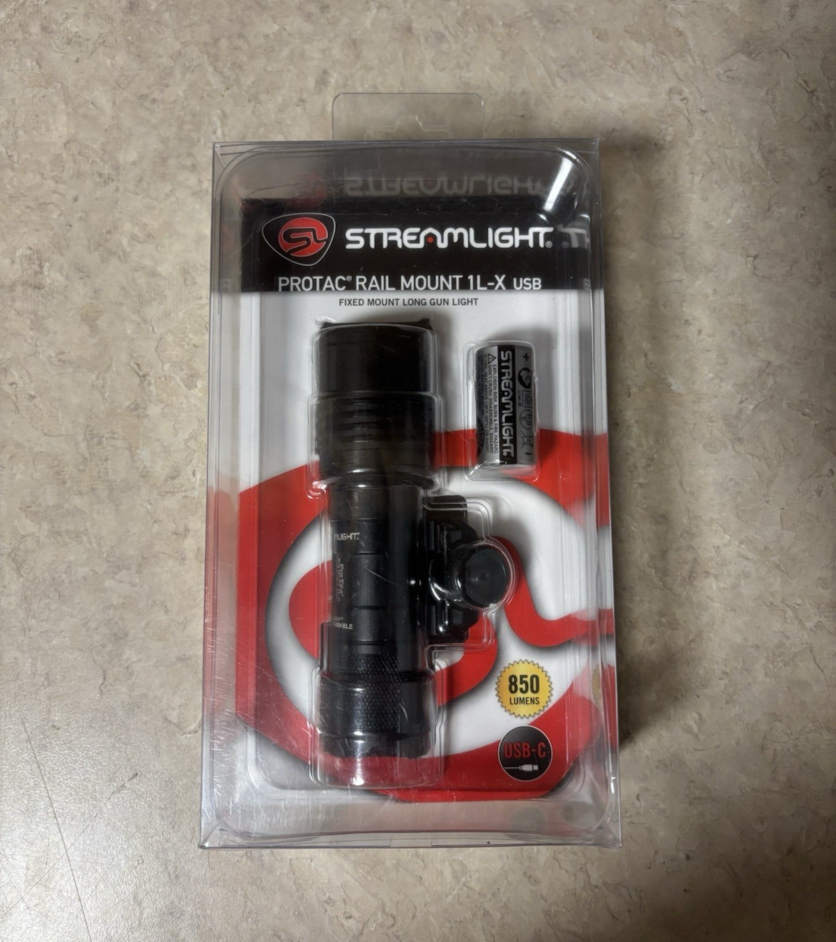 Streamlight ProTac Rail Mount 1L-X USB 850 Lumens Multi-Fuel Strobe M-LOK.