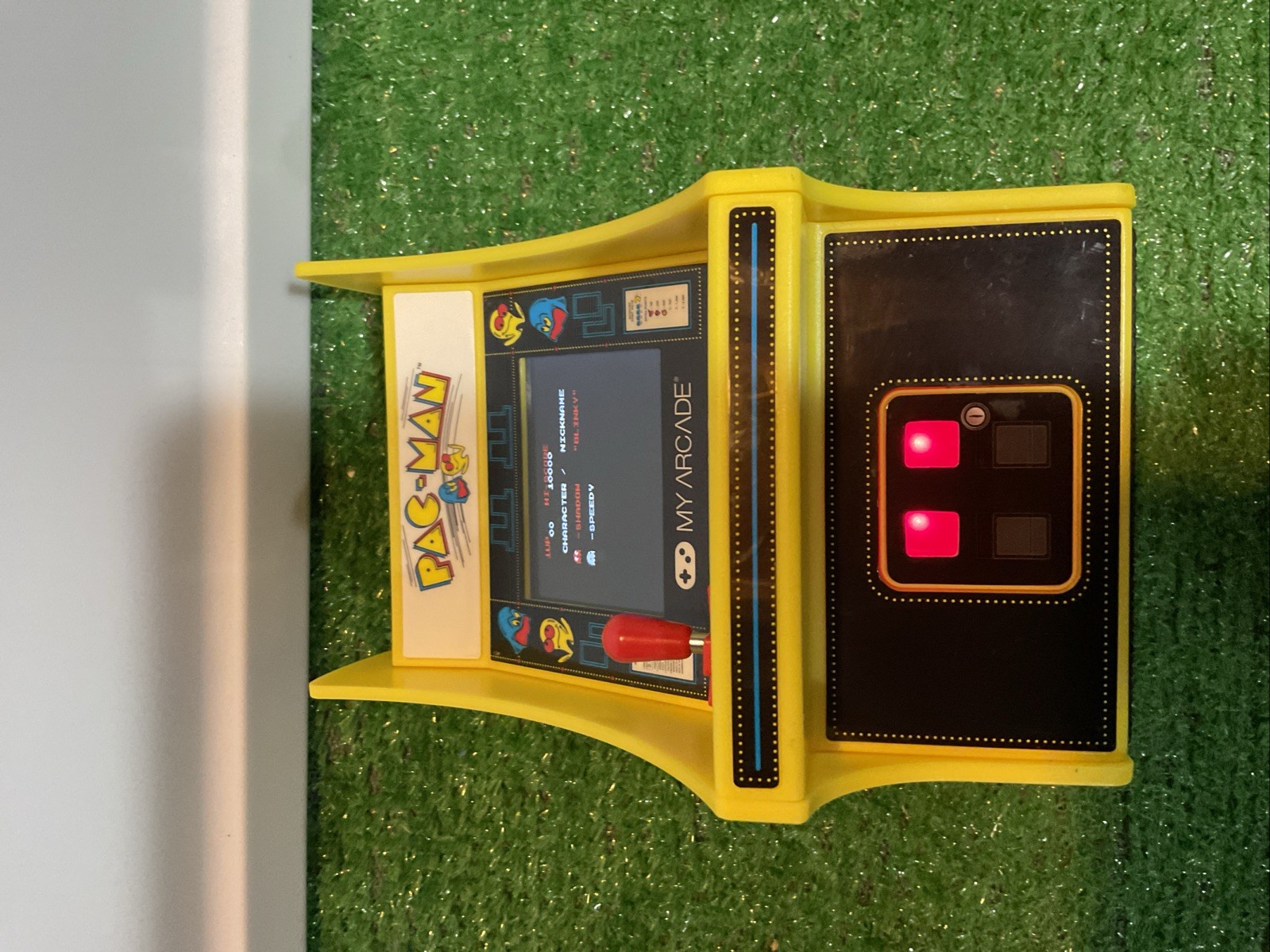 My Arcade Pac-Man Micro Player Mini Arcade Video Game Machine Tested Working 👍