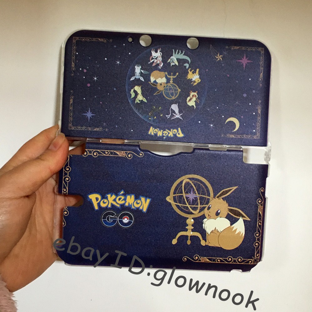 Rare Housing Shell Faceplate Cover case for Nintendo series  Pokemon Eevee GO