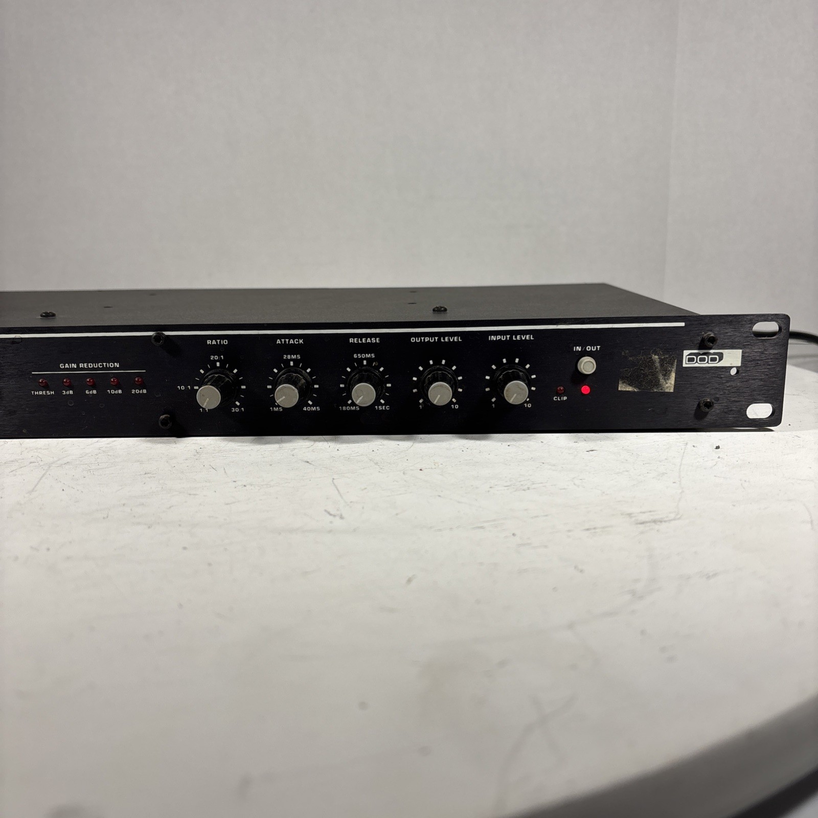 Vintage DOD R-825 Compressor Limiter Rack Mount Dynamics Processor