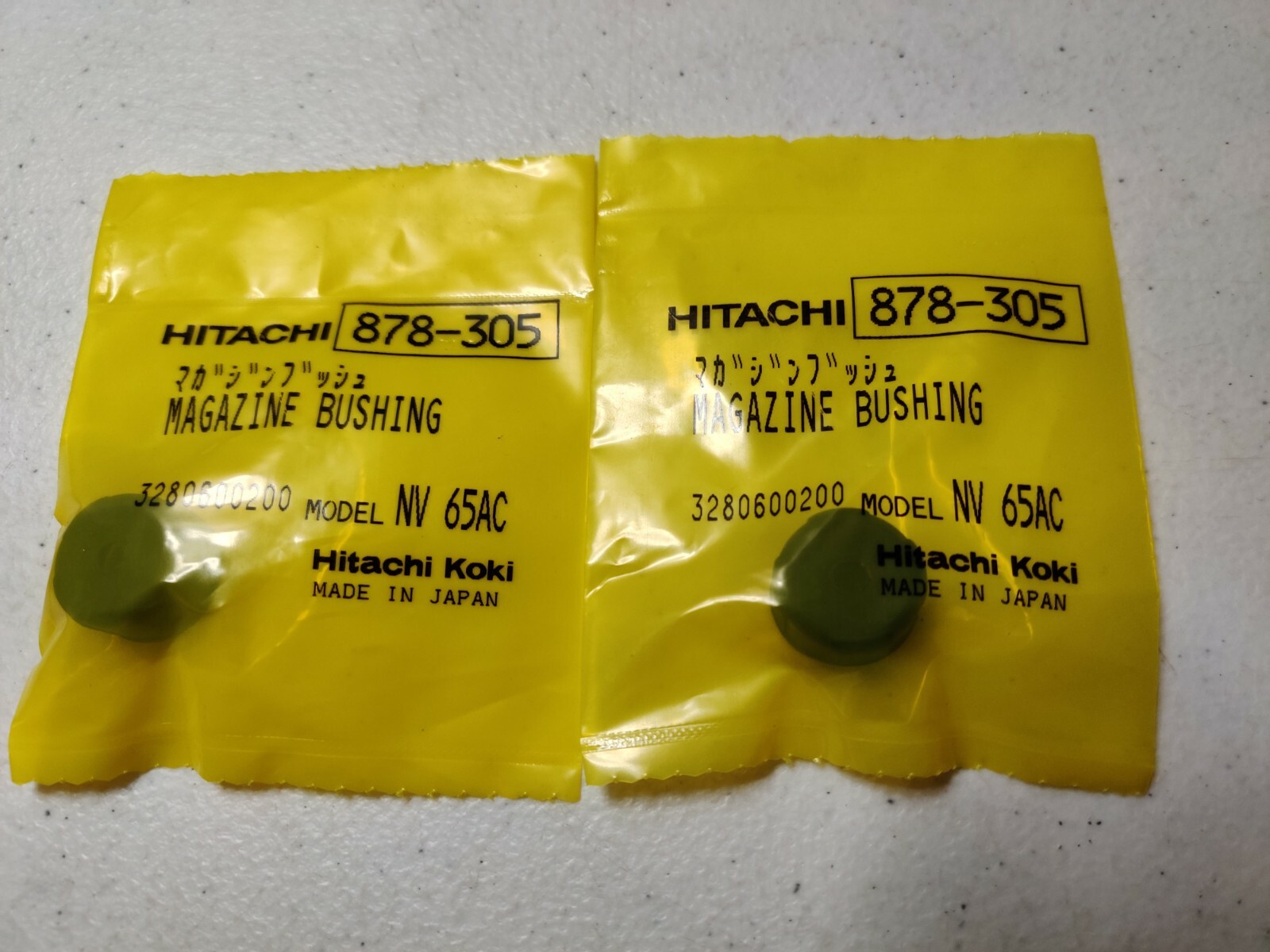 2 Qty-  Hitachi 878305 878-305 MAGAZINE BUSHING FOR NV83A NV50AE NV65AC