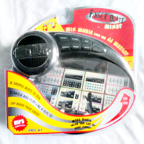 FINGER BEATS MIXER - Music On The Go Music Mixer & Scratcher From 2016 - NEW