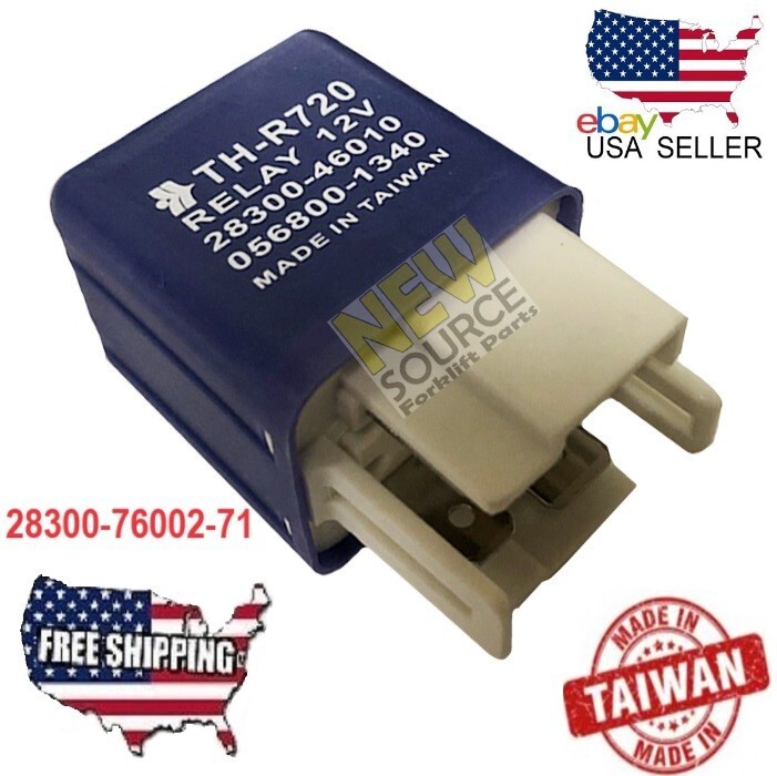 28300-46010 28300-76002-71 TOYOTA FORKLIFT  7 SERIES STARTER RELAY 12V  RE022