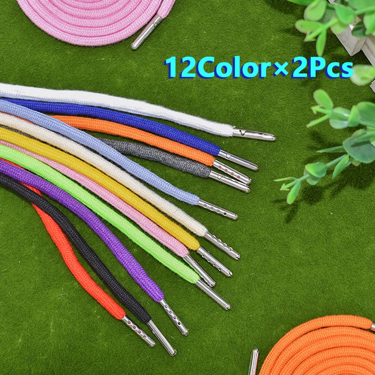 24Pack Drawstrings Universal Drawstrings with 4pcs Drawstring Threaders 10pcs...