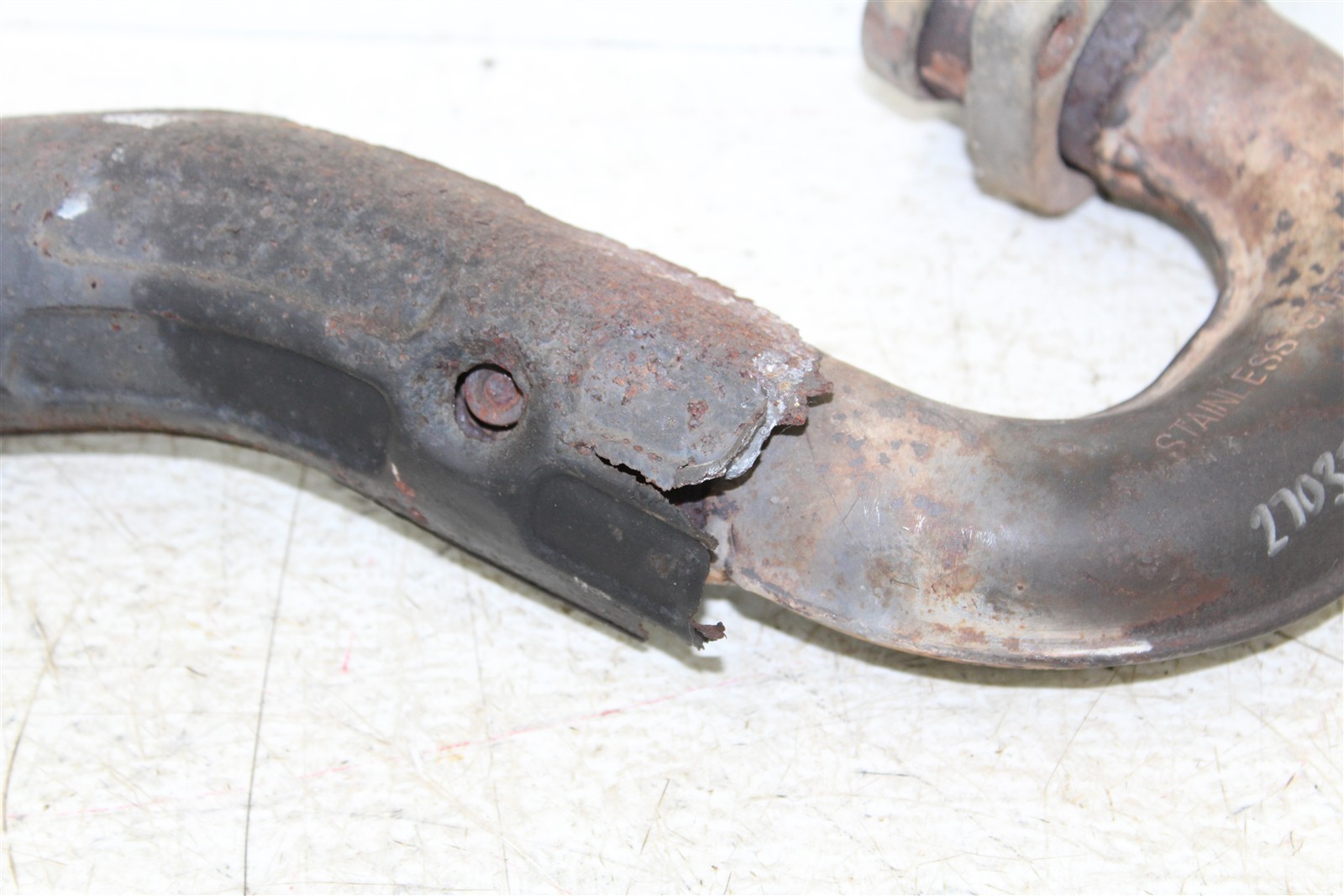 1995 Kawasaki KLR 650 Exhaust Header Head Pipe 27037