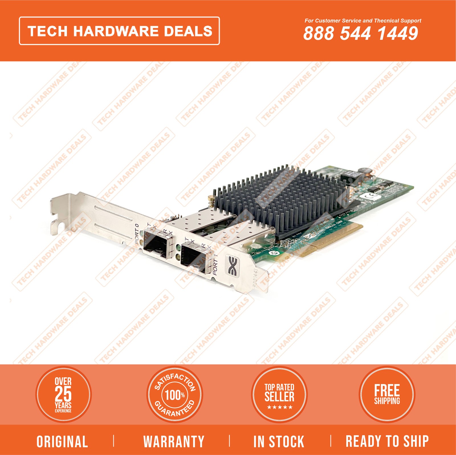 LPE12002-E    Emulex LightPulse LPe12002 8Gbps Fibre Channel PCIe 2.0dual-port H