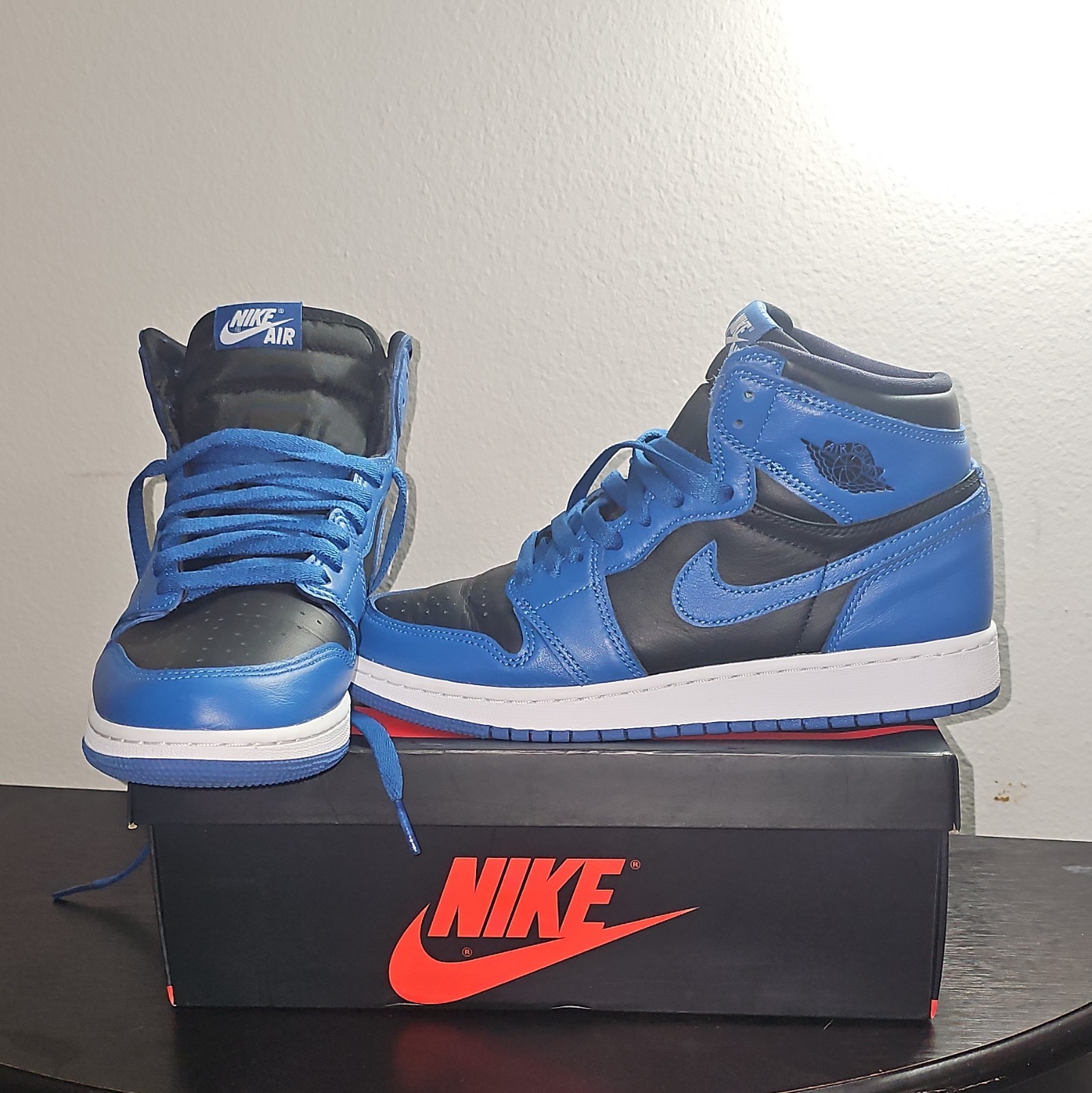 Nike Air Jordan 1 High OG Dark Marina Blue 575441-404 Size 7Y / Men 7