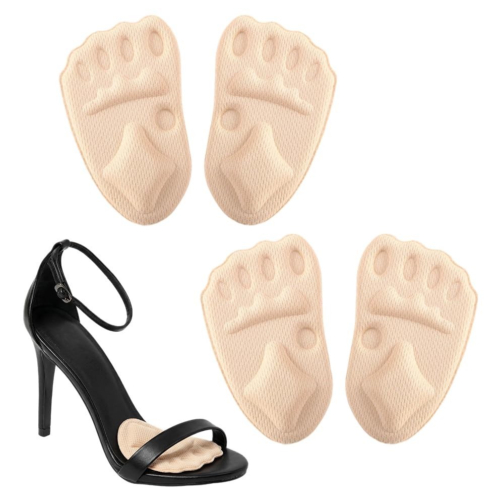 5 pack 2026 Upgraded Metatarsal Pads Comfort Non-Slip Foot Pads For Women Men