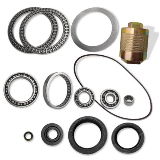 Front Differential Bearing Seal & Pinion Nut Tool Kit Compatible with Kawasaki