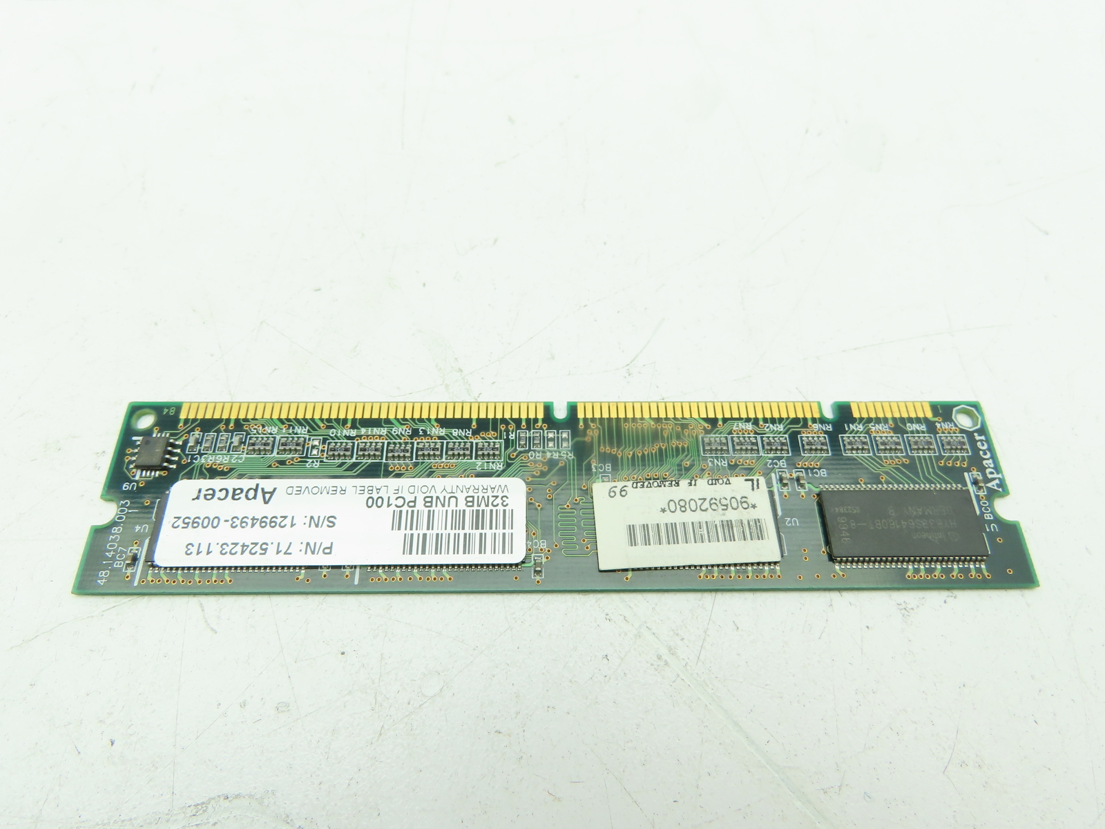 Apacer 71.52423.113 Processor Card Board Memory RAM 32MB PC100