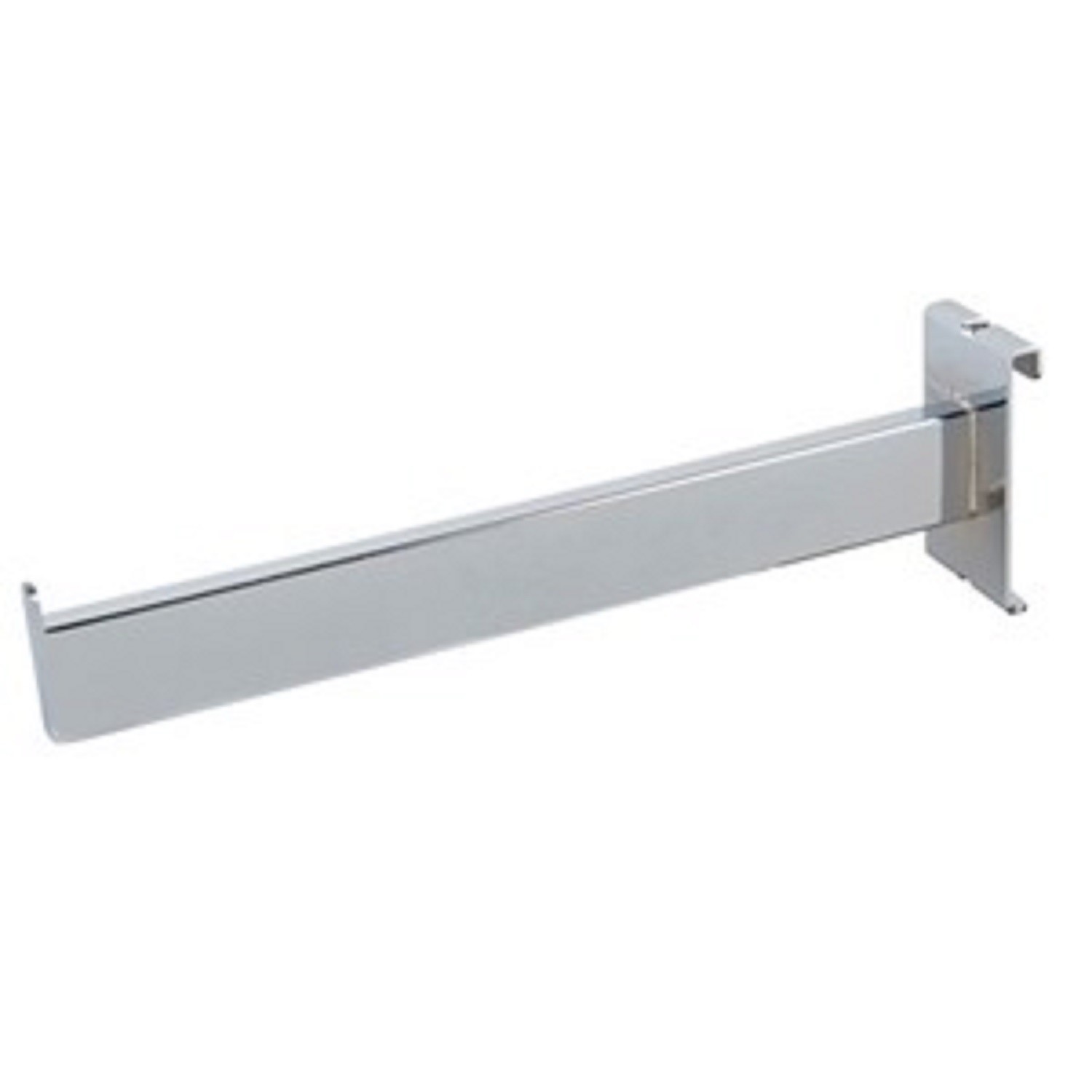 Only Hangers Grid Rectangular Faceout- Chrome 10 pcs
