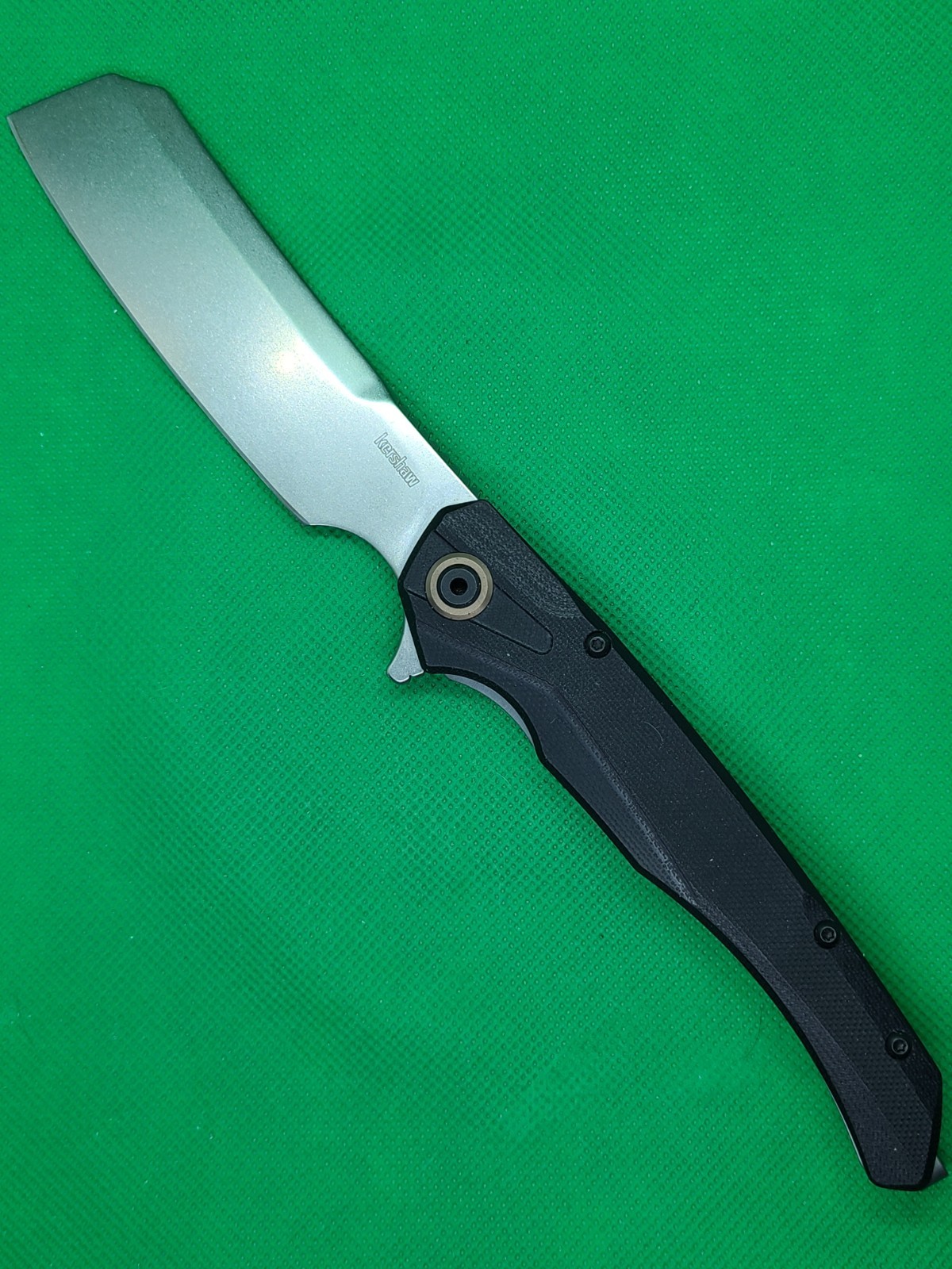 Kershaw Strata Cleaver 2078 Frame Lock KVT Black G10 D2 Pocket Knife New In Box