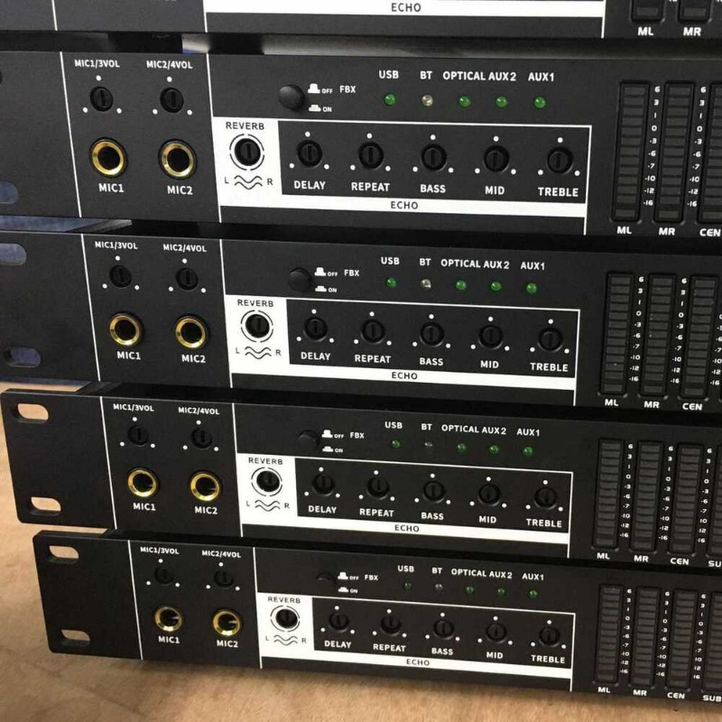 Professional Karaoke Processor Audio Processor Pre-Effects KTV Digital Audio
