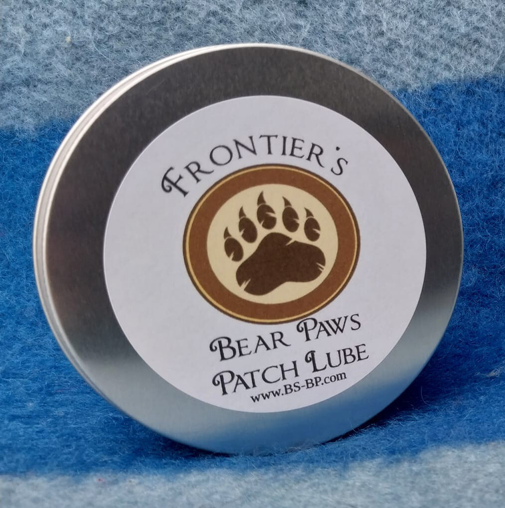 Frontier's Bear Paws Black Powder Patch Lube