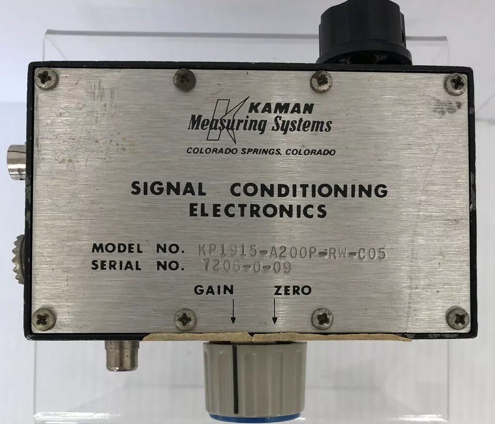 Kaman Signal Conditioning Electronics KP1915-A200P-RW-C05 AS IS - UNTESTED
