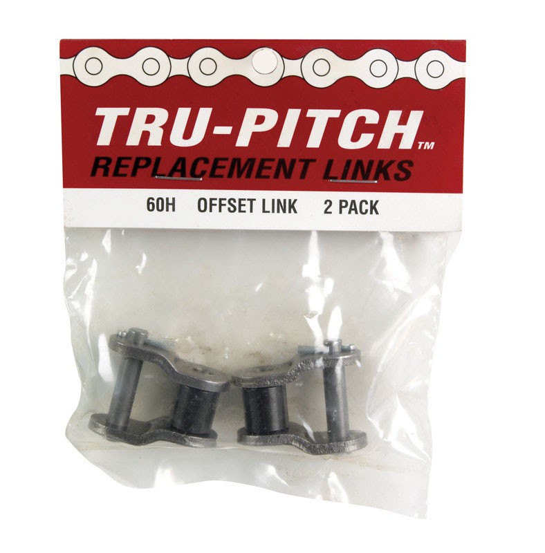 Tru-Pitch THH60-2PK Daido Steel Roller Chain No.60 x 5.1 L x 3.2 W in.
