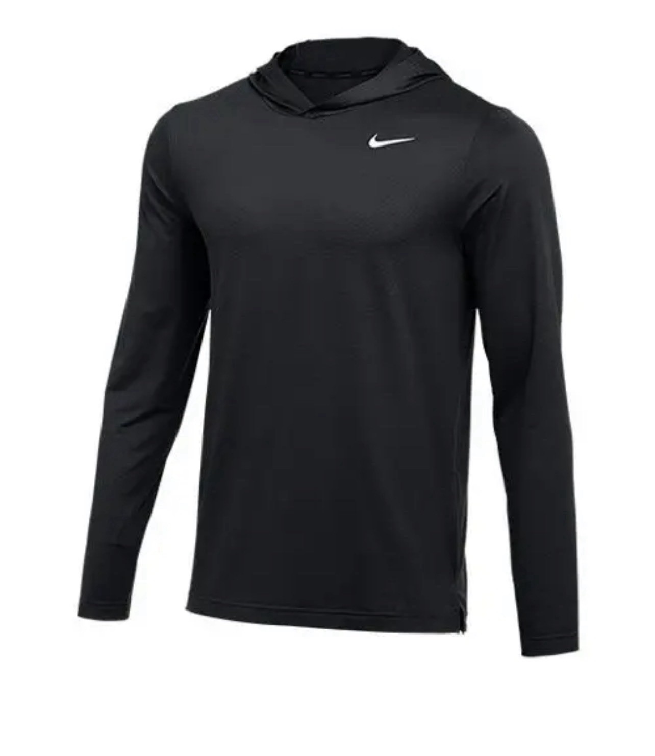 Nike Hyper Dry Long Sleeve Hooded Top Black HF7059-010 Men’s Size Small - NWT