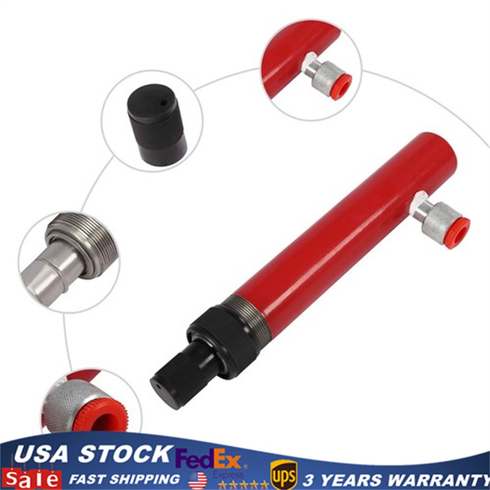 4 Ton Hydraulic Jack Air Pump Lift Ram Body Frame Porta Power Repair Kit Big Red