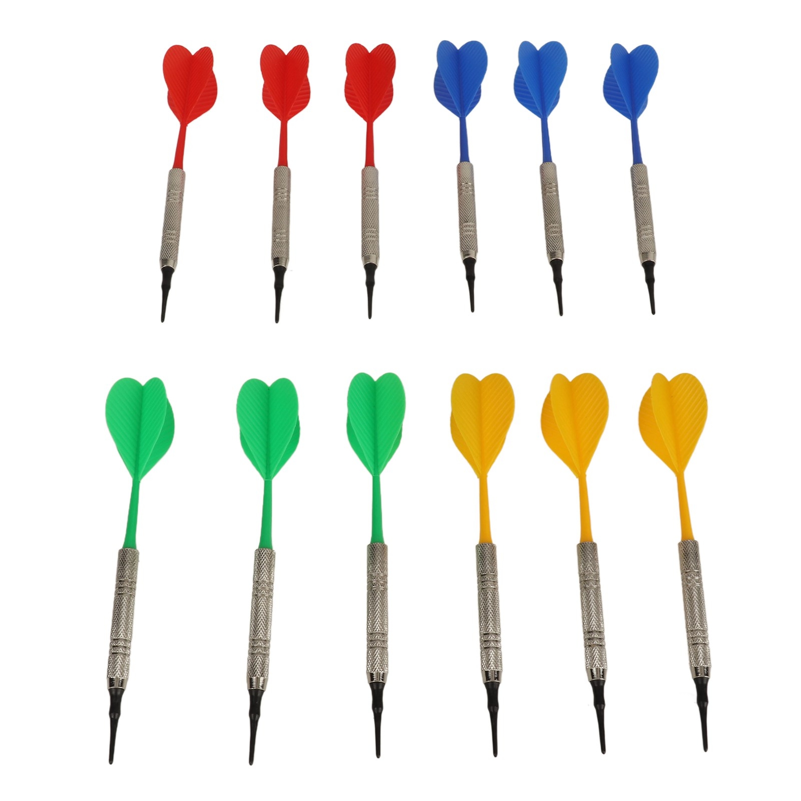 Plastic Soft Tip Darts For Electronic Dartboard Throwing Beginner MU