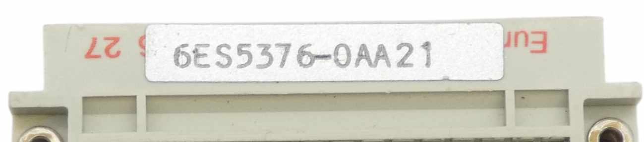 Siemens SIMATIC S5 6ES5376-0AA21 6ES5 376-0AA21 E:01 Memory Module -used-