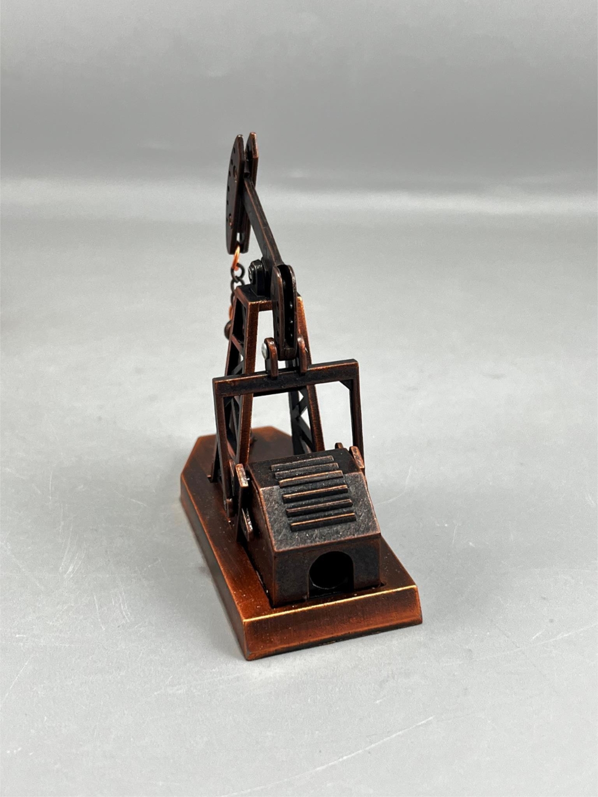 Oil Drill Pump Replica Die Cast Metal Pencil Sharpener