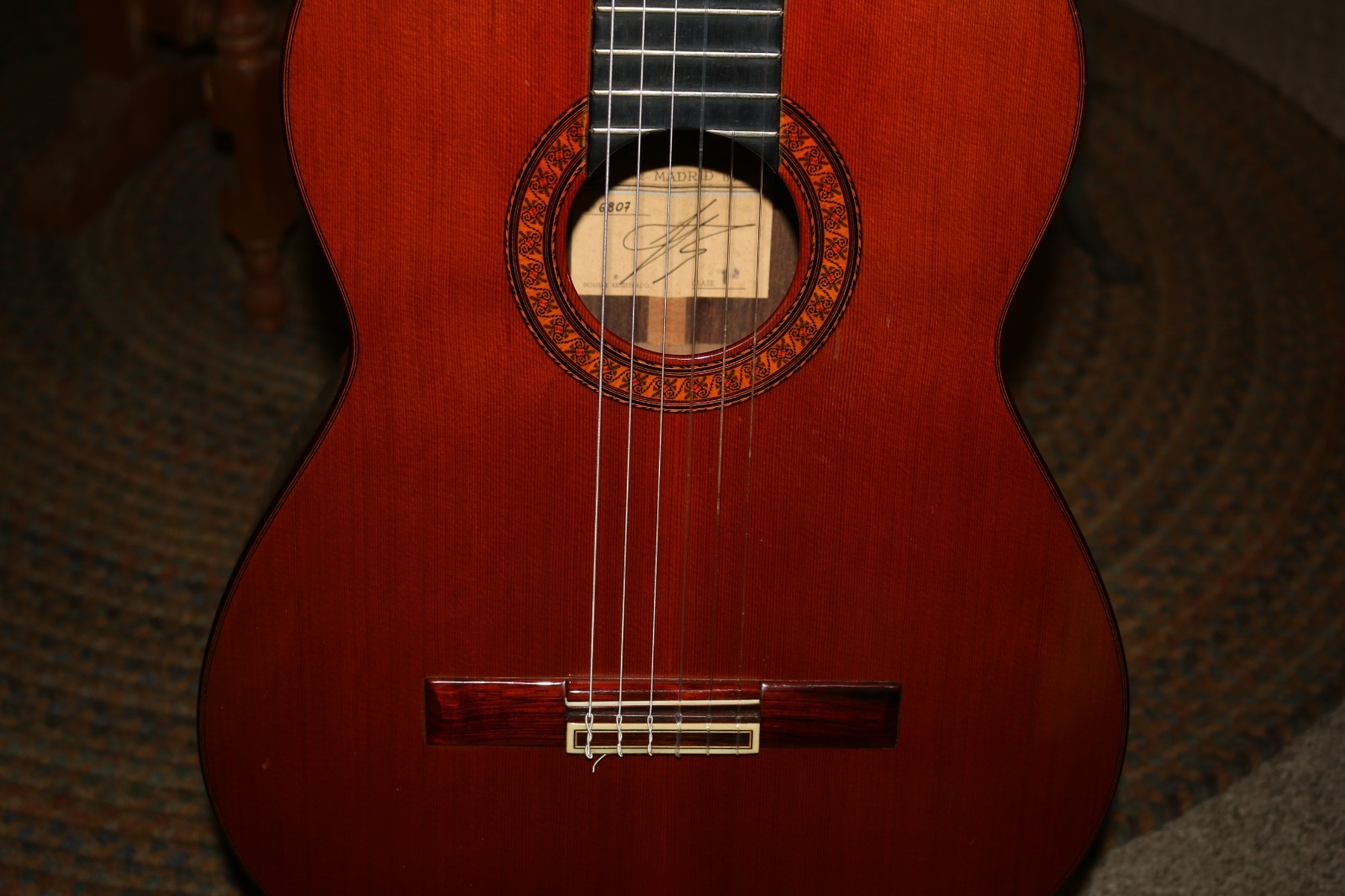 Vintage Ramirez 1A classical guitar 1973