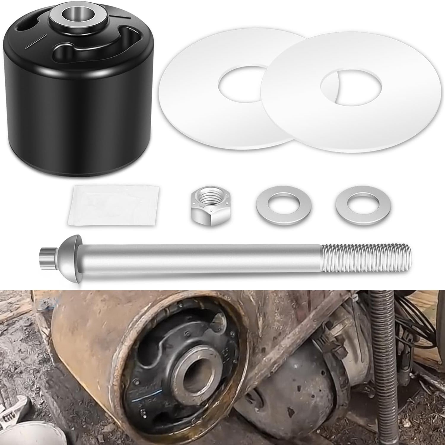 S-24691 S-21166 for Hendrickson Quick Align Pivot Bolt Bushing Kit