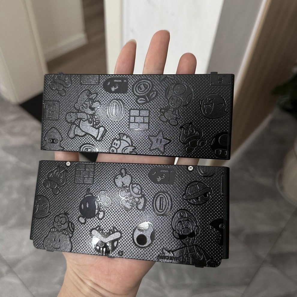 Nintendo series console parts Cover plate Mario Design Exclusive Shell Rare Hot