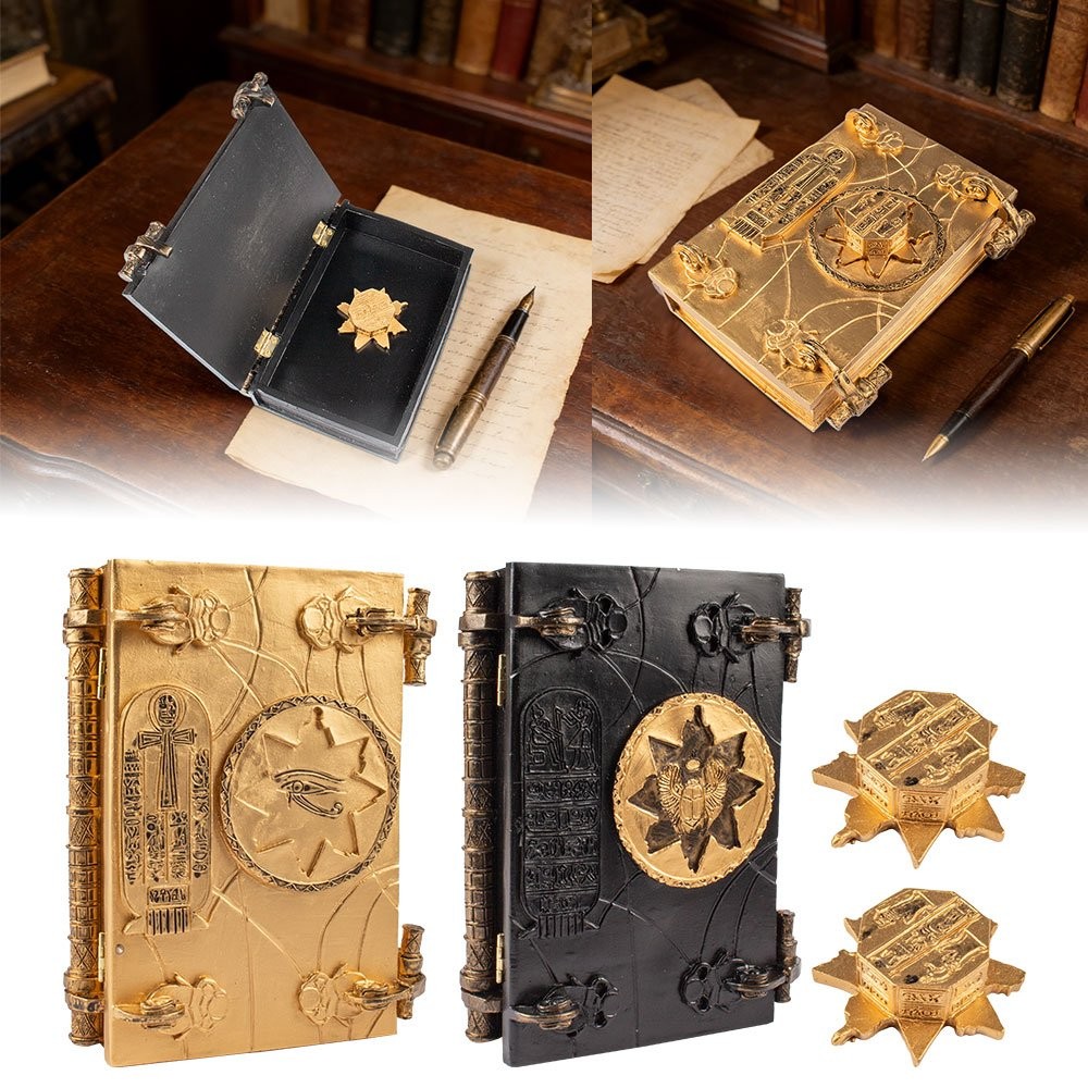 Key of Hamunaptra The Mummy Prop Book of The Dead Book of The Living CW