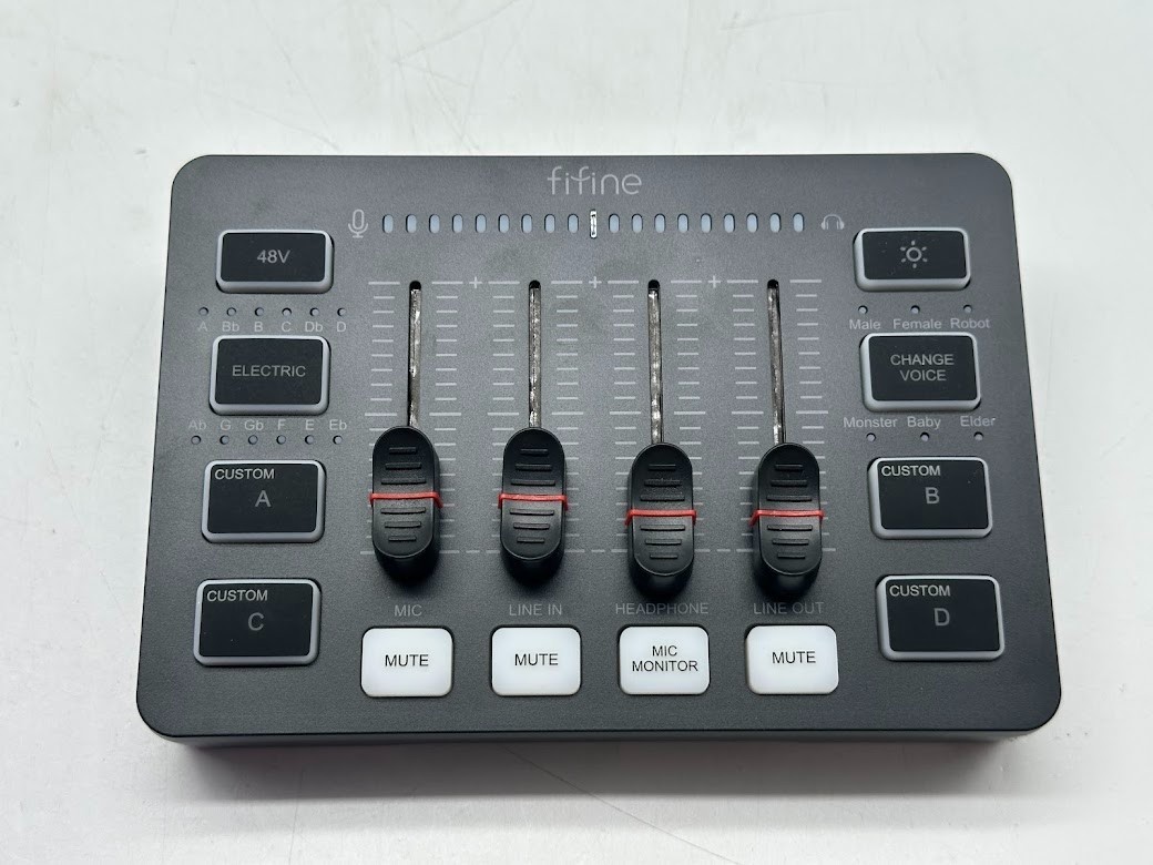 FiFine SC3 Gaming Audio Mixer