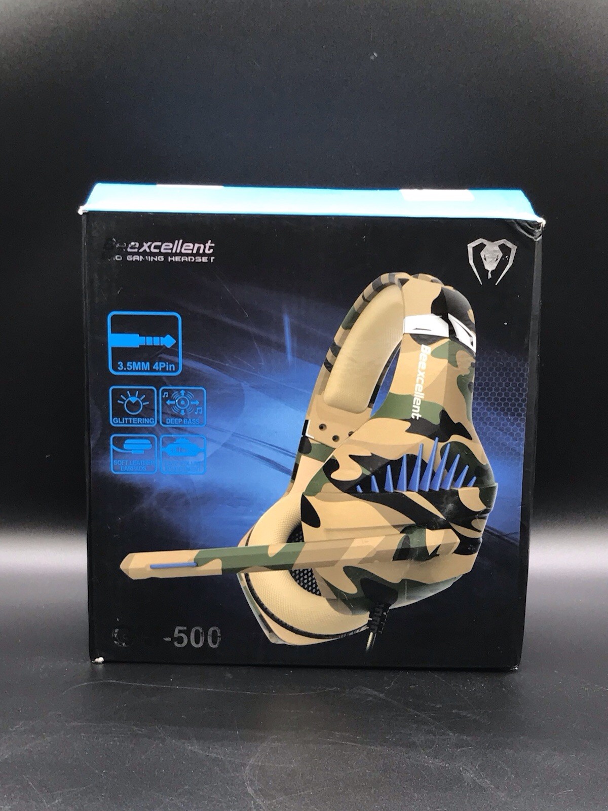Beexcellent Pro Gaming Headset GM-500 Wired Multi-Platform Camo NEW