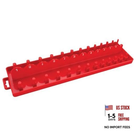 W774 3/8-Inch SAE Drive Socket Storage Tray Organizer